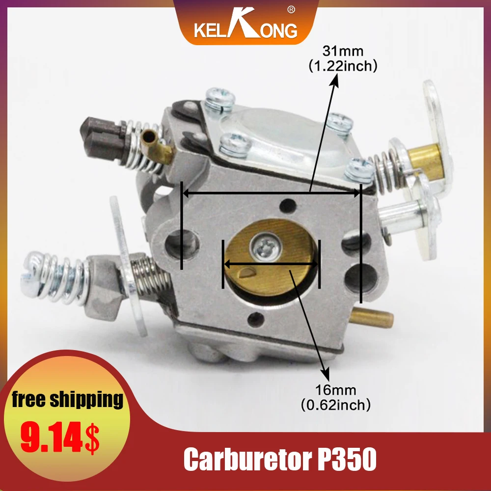 Карбюратор KELKONG Carb бензопила для Husqvarna Partner 350 351 370 371 Walbro 33-29 запасные части