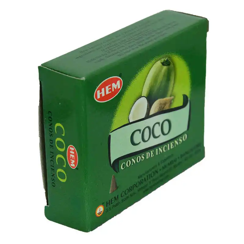 Кокосовый аромат 10 конических благовоний-кокосовый | Ладан