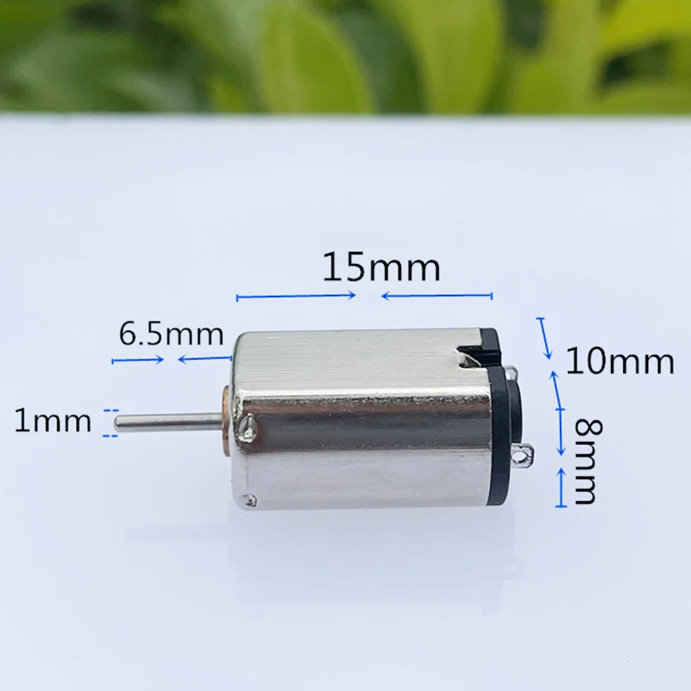 

Micro M20 Motor DC 1.5V-3.7V 40500RPM High Speed Flat Metal Brush Low Voltage Start Micro Power Consumption Solar DIY Production