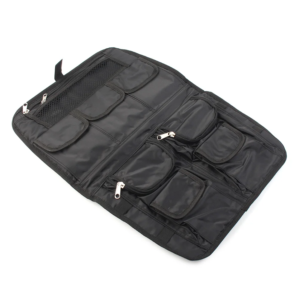 Черная сумка-органайзер с крышкой Motorcycle Tour Pak Pack для Harley Ultra Classic King Chopped