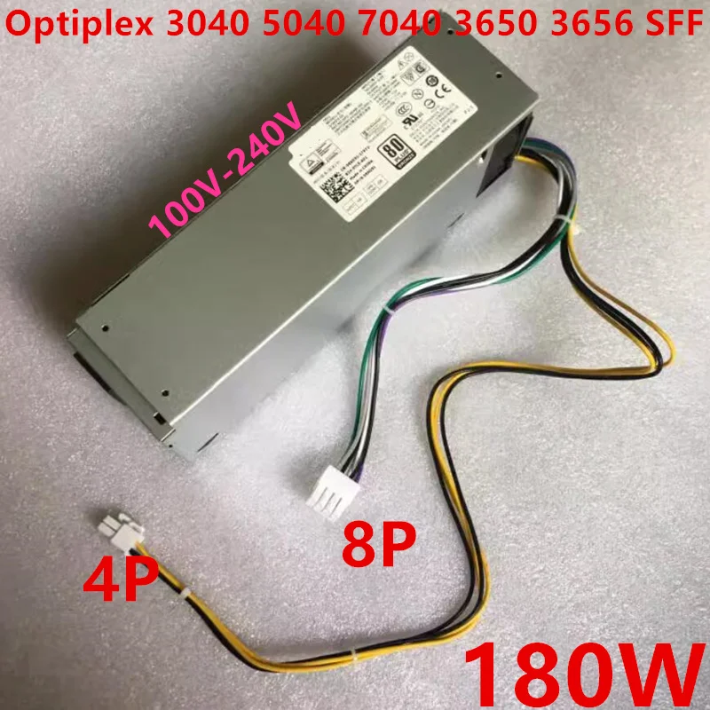 

Новый оригинальный блок питания для DELL 3040 5040 7040 8Pin 180 Вт 5XV5K WYXT2 4R1KT 2P1KT D3YCN DHVJN 3RK5T F3C81 D6K0V H180NS-00