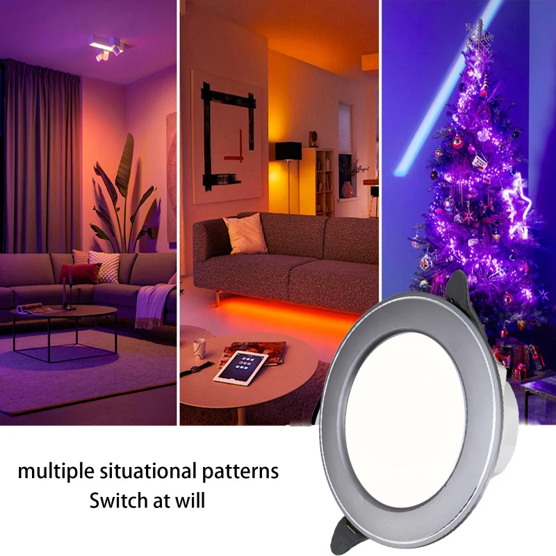 

Downlight 3W 5W 7W 9W 12W 15W Recessed Round LED Ceiling Light Lamp 220V 240V Indoor Lighting Warm White Cold White