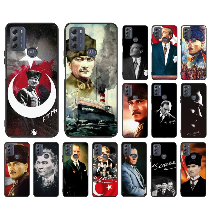 

Turkey Mustafa Phone Case for Motorola Moto Edge 20 Pro Edge 20 Lite E7 Power E40 E20 One Action G10 G Play G8 G9 G60 G50