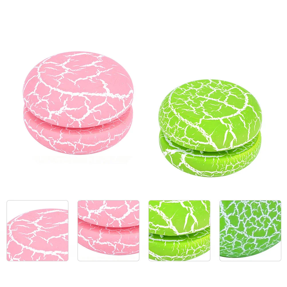 

2pcs Yo-yo Safe Smooth Adorable Fun Yo-yo Wooden Yo-yo for Gift Children