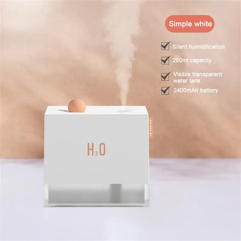 

Mute Atomizer 1000ml Air Water Replenishing Instrument Double-mouth Spray Transparent Base Fragrance Spraying Machine Usb Simple