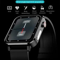 2022 lige ecg mens smart watch with body temperature heart rate blood pressure monitor health smart bracelet for huawei xiaomi
