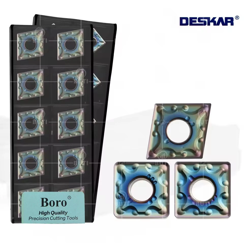 

DESKAR 100% оригинальные токарные лезвия CNMG120404 SNMG120408 SNMG120412-MA TF618 Токарный станок с ЧПУ Цвет внешнего поворотного лезвия из закаленной стали