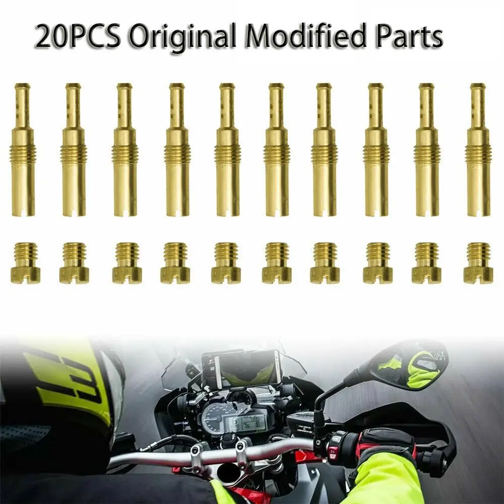 

Modification 20 Pcs Carburetor Repair Main Jets Pilot Jets Main Nozzle Carburetor Main Jets For PWK Keihin OKO CVK PWM