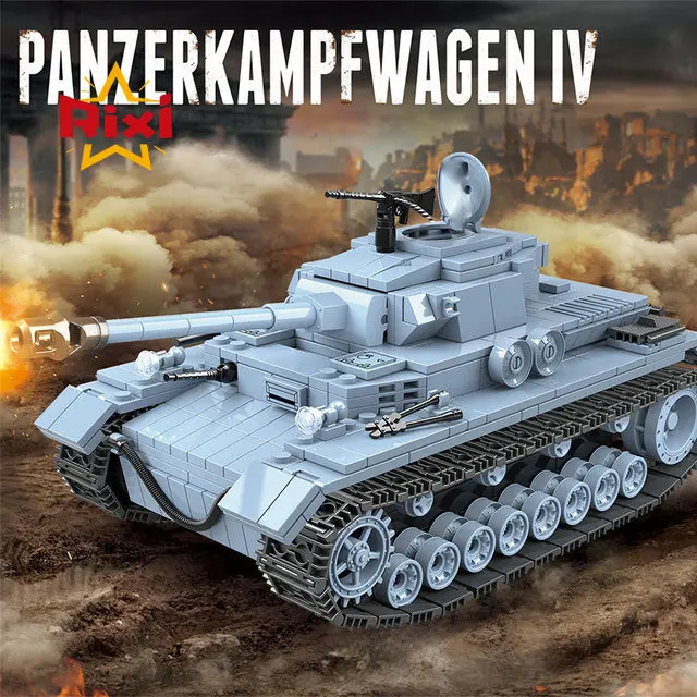 Немецкие военные танки серии строительные блоки солдат Полиция Армия WW2 Maus танк