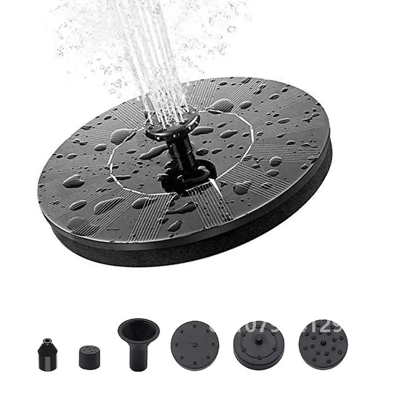 Мини-солнечный фонтан для воды бассейн пруд водопад украшение сада уличная ванна