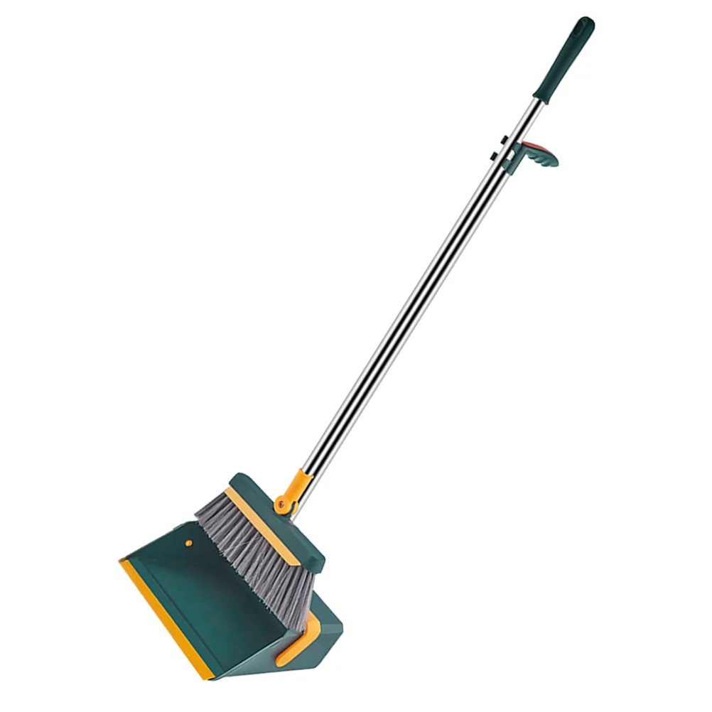 

1 Set of Broom and Dustpan Set Heavy Duty Dustpan Broom Set Floor Cleaning Broom Dustpan Set