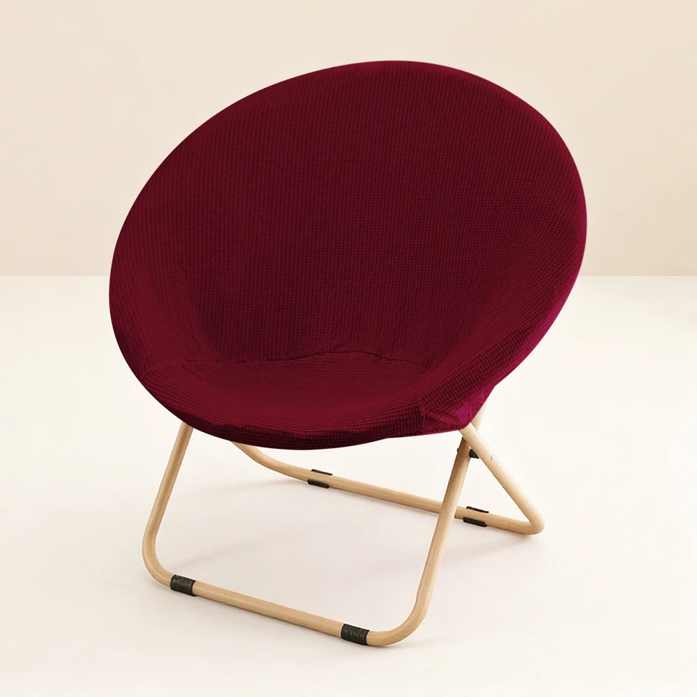 

Чехол на стул с круглым блюдцем, мягкий эластичный чехол на стул с луной для защиты мебели, складной защитный чехол для стула для кемпинга на открытом воздухе