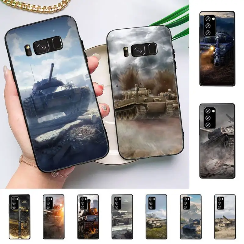 

World Of Tanks Phone Case for Samsung Note 5 7 8 9 10 20 pro plus lite ultra A21 12 72