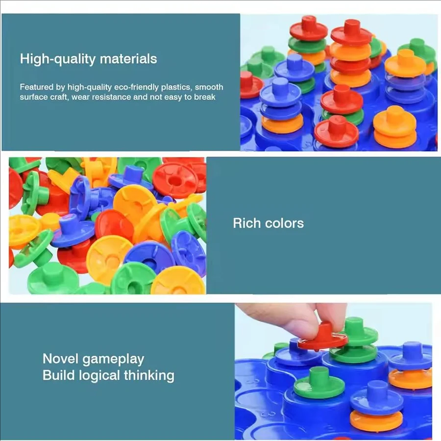 Jenga Tower Pile веселое балансовое дерево интерактивная игрушка для родителей и детей
