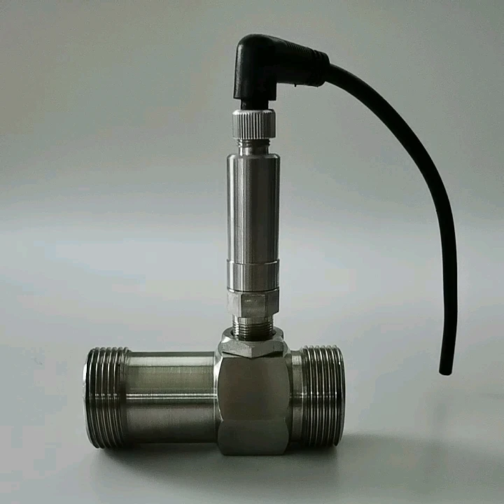 

Sanitary type pharmaceutical engineering food drinks flow switch liquid turbine flow meter system liquid DN15