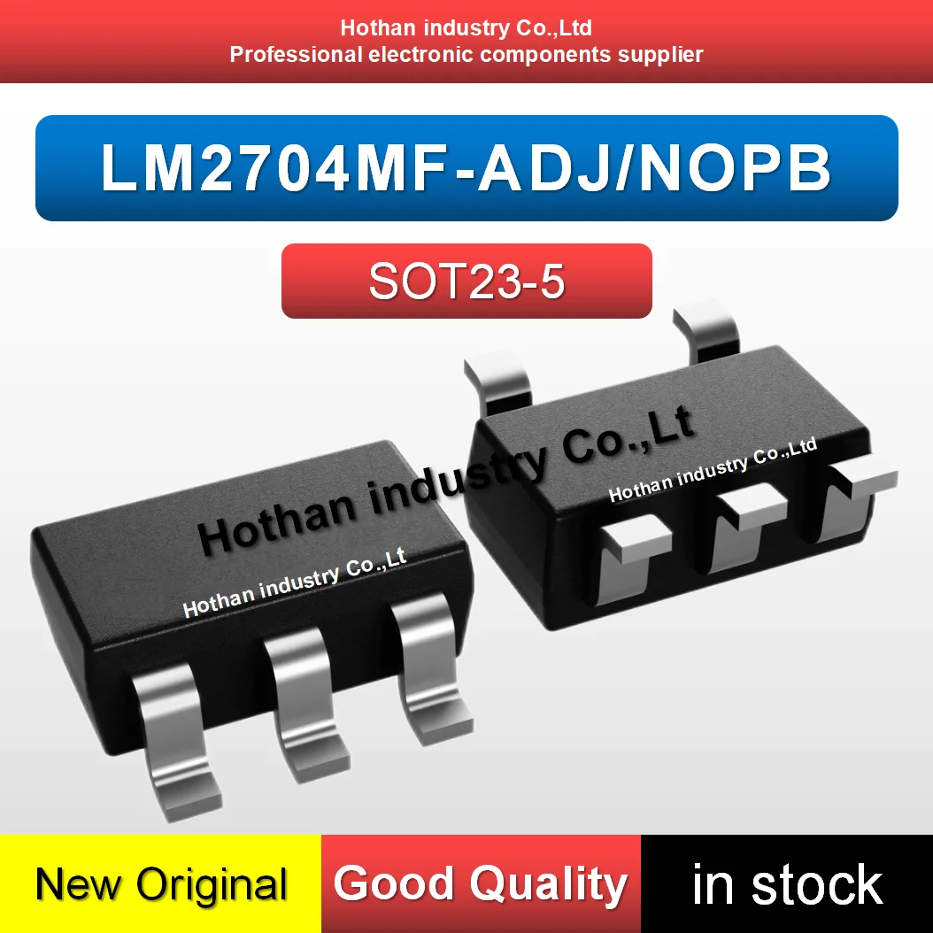 

(10piece) 100% Original LM2704 LM2704MF-ADJ/NOPB SOT-23-5 Power Management IC High Quality New