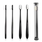 Зубная щетка миллиона ультратонкая Мягкая зубная щетка антибактериальная защита десен Портативные Инструменты для гигиены полости рта с коробкой