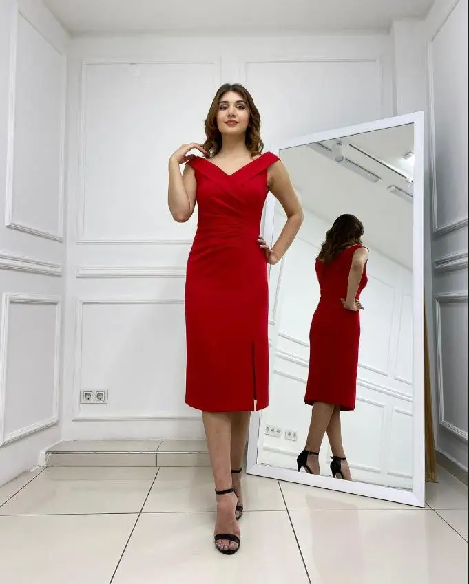 

Женское атласное вечернее платье, длинное платье до середины икры, для гостей свадьбы, 2023