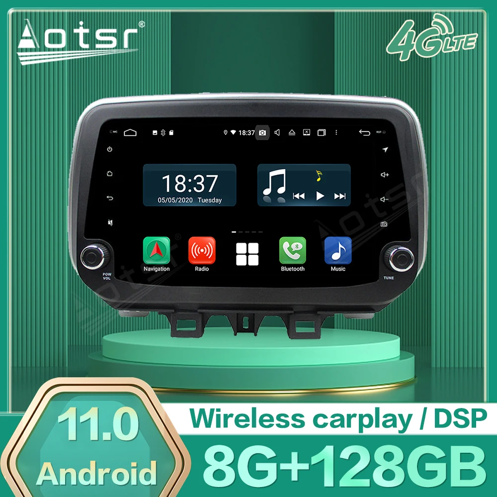 

Автомобильный мультимедийный плеер Android 11 для Hyundai Tucson IX35 2018 2019 2020 GPS Navi Радио стерео приемник