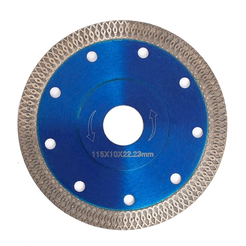

3Pc 4.5 Inch Diamond Tile Saw Blades Ultra Thin Turbo Ceramic Blades For Granite Marble Ceramic Tile