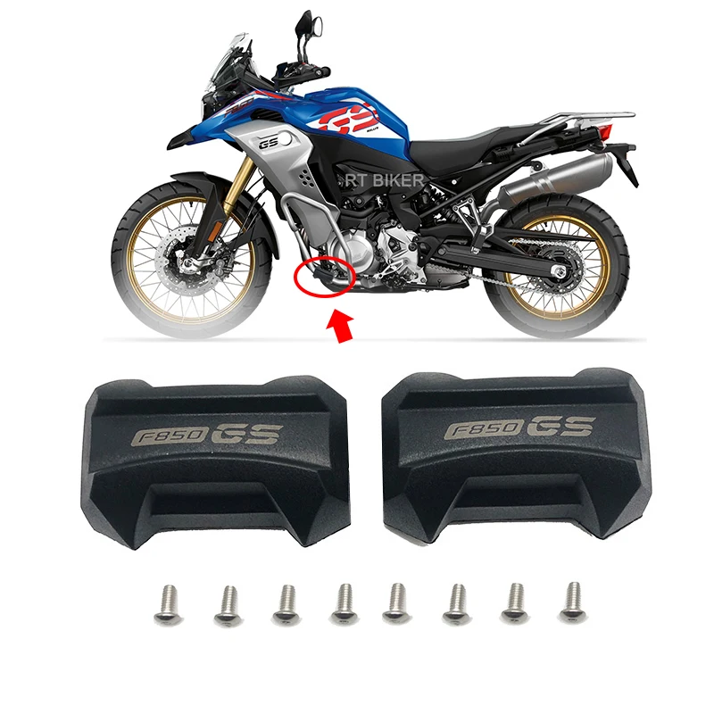 

For BMW F750GS F850GS F 850 GS ADV Adventure 2018-2022 Motorcycle 25mm Crash Bar Bumper Engine Guard Protector Decorative Block