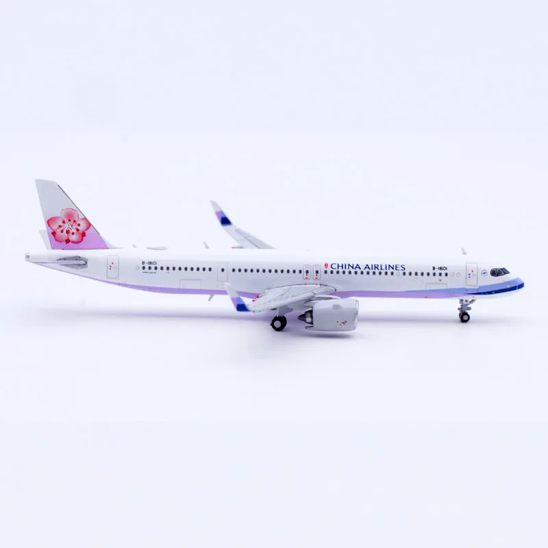 XX40035 Коллекционный самолет из сплава в подарок JC Wings 1:400 China Airlines SkyTeam Airbus A321NEO Литой