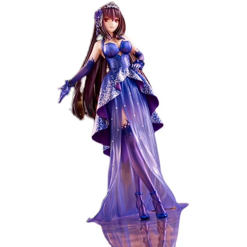 

Fate/grand Order Fgo Scathach Anime Character Periphery Figure Standing Posture Full Dress Model Ornaments Toys Collection Gift