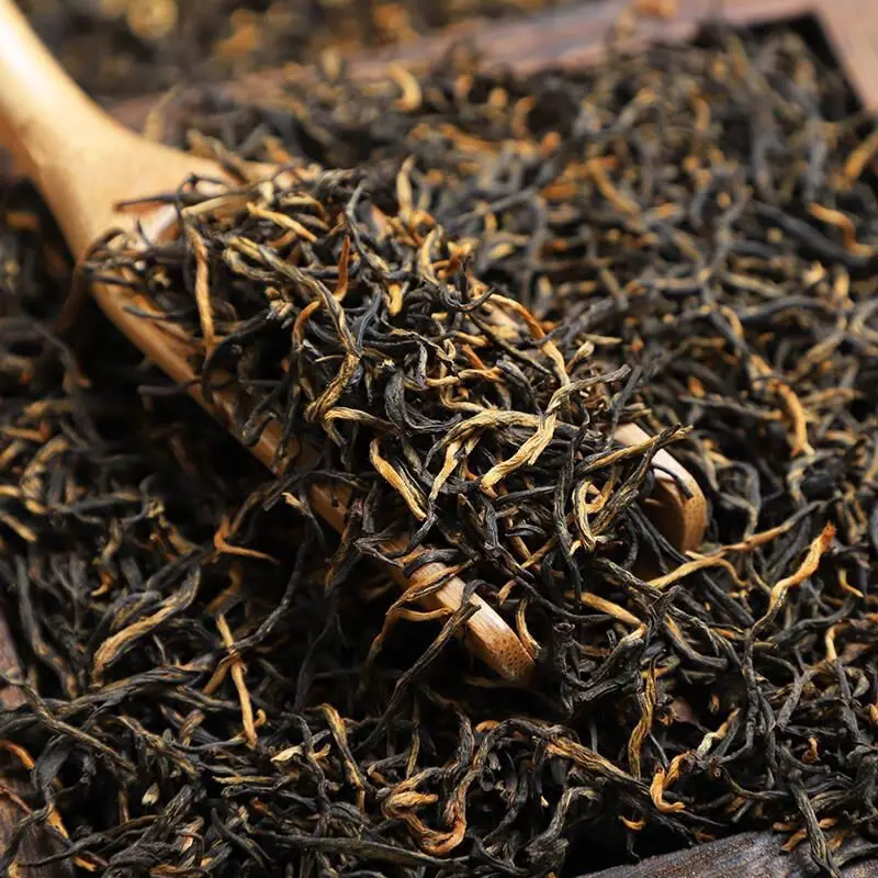 

Новый чай Wuyishan Jinjunmei, черный чай, настоящий густой ароматизированный чай с медом, Подарочная коробка, 250 г, без чайника
