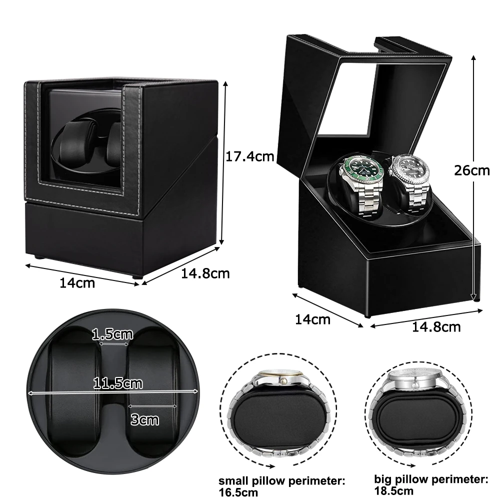 Двойная намотка для автоматических часов автоматическая женских и мужских тихий