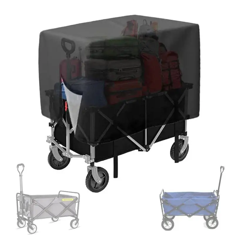 

Складной чехол Waggon, водонепроницаемый чехол Waggon, сверхпрочный защитный чехол, 38 Д X 22 Ш X 20 Н 600D, Оксфорд Waggon Rain Cover