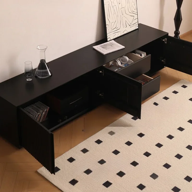 Выдвижные ящики роскошные ретро-подставки для телевизора стол из массива дерева