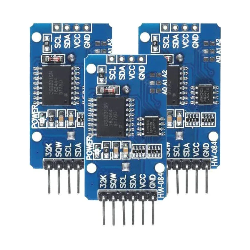 3 шт. DS3231 AT24C32 IIC модуль RTC таймер памяти сменная плата DS1307 I2C для Arduino Raspberry Pi