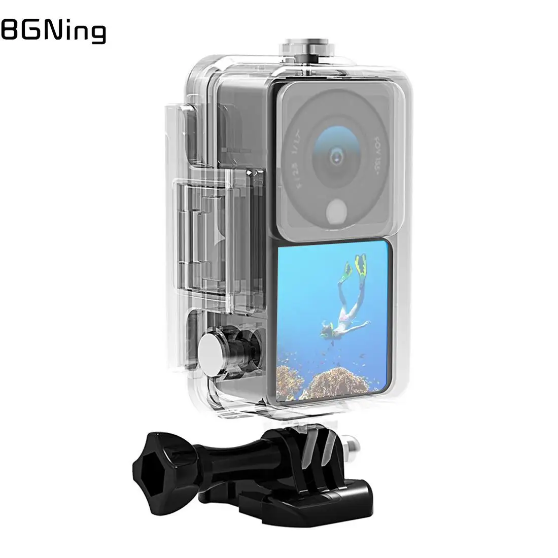 

60meters Waterproof Case for DJI Action 2 Protective Housing Protector Frame Cover Underwater Photography Accessories