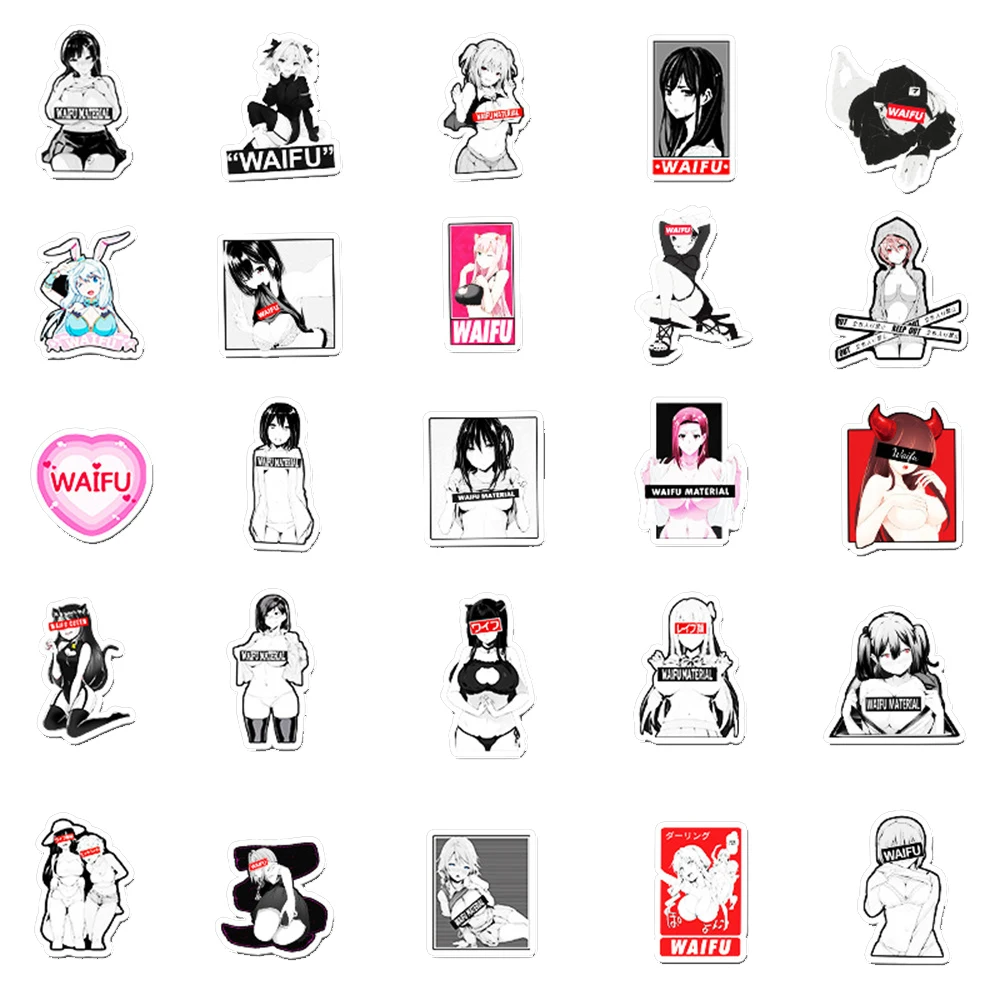 Водонепроницаемые наклейки на холодильник 5 шт