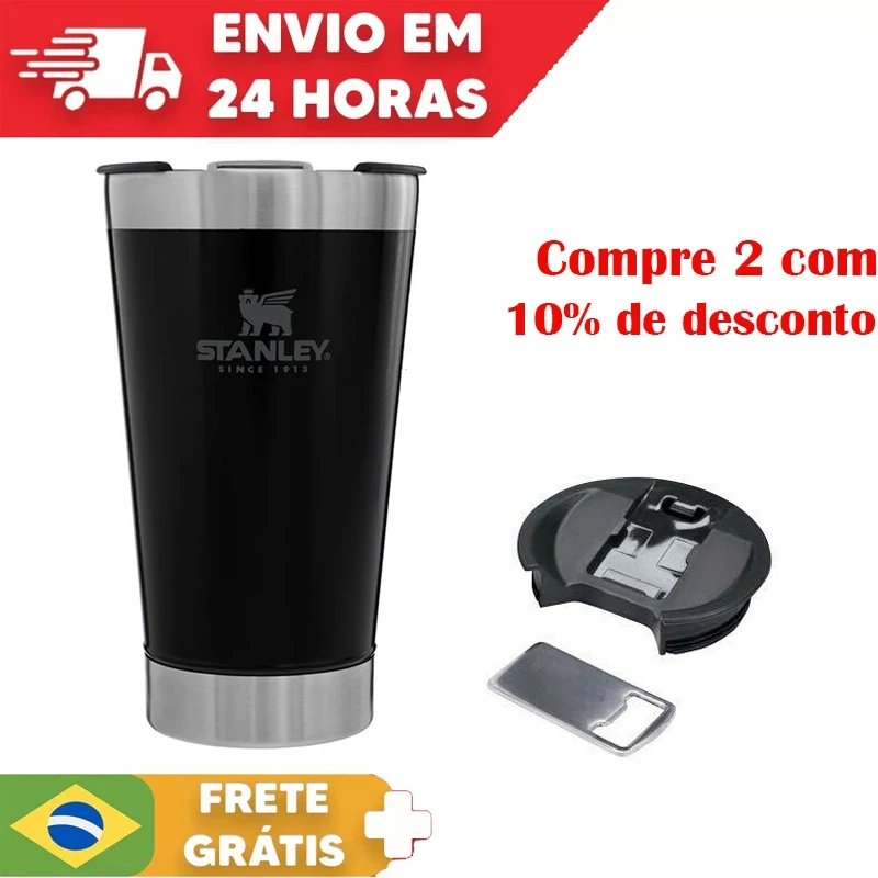 500 мл пивная чашка нержавеющая сталь бутылка для воды термос стакан с открывалкой