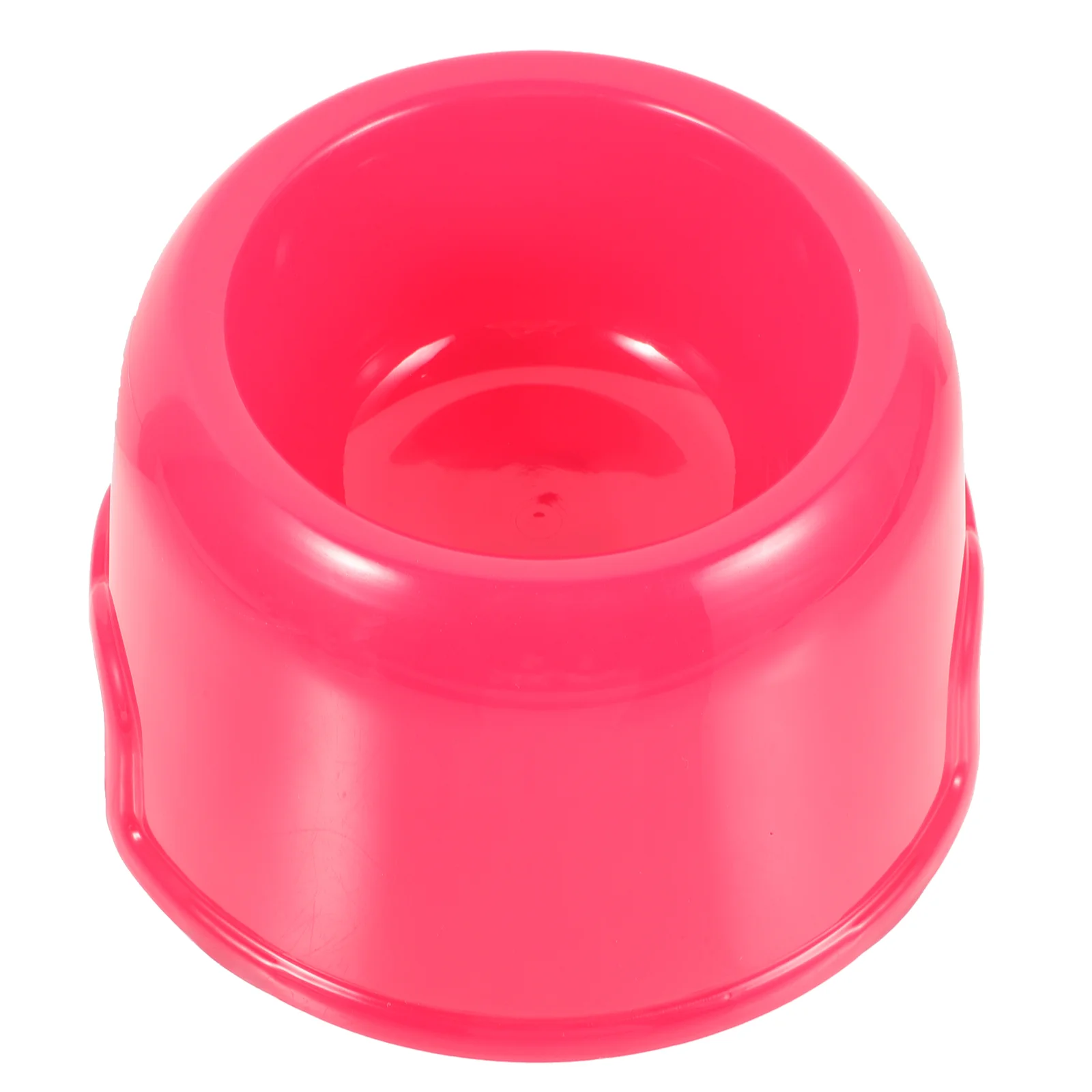 

Rabbit Practical Dog Bowl Pet Food Container Small Bowls Puppies Feeding Plastic Round Water Dogs
