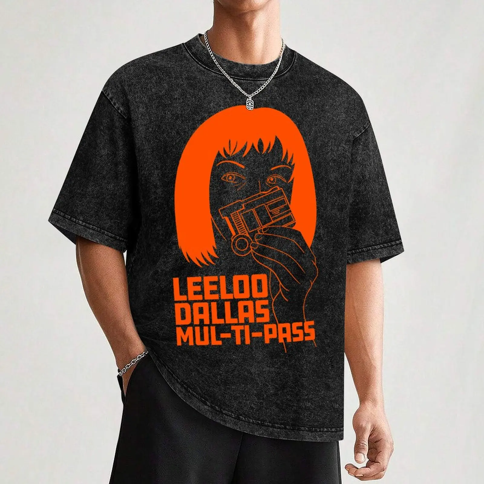 Футболка Leeloo Dallas Multipass одежда на день Святого Валентина футболка с рисунком аниме