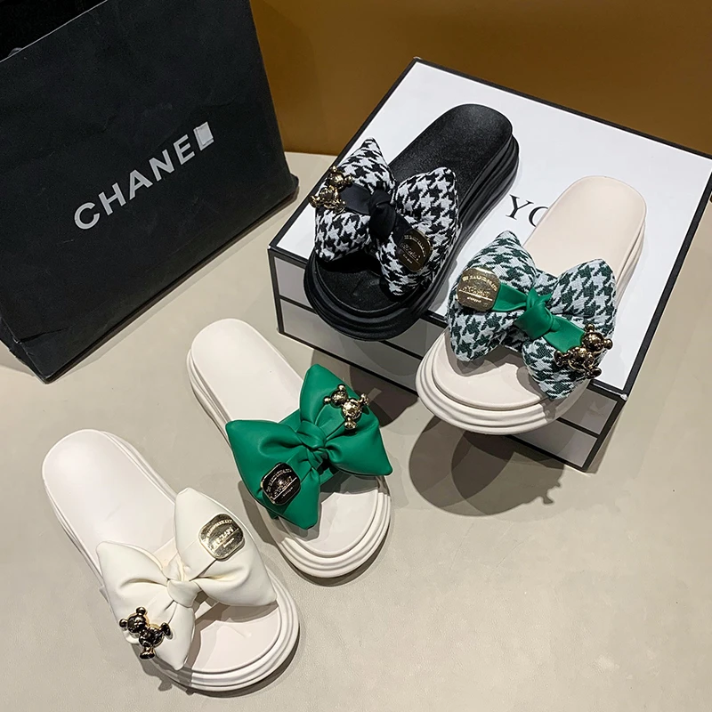 

Single shoes women's bow 2022 new temperament pointed design high-heeled sandals summer fashion sexy