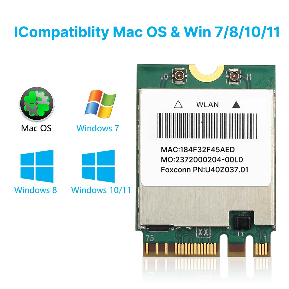 Беспроводная Wi-Fi карта Fenvi 1200 Мбит/с