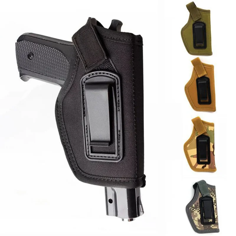 

Наружная тактическая охотничья кобура, нейлоновая Скрытая сумка для пистолета Glock Sig Sauer Beretta Kahr Bersa кобура IWB, тактическое оборудование