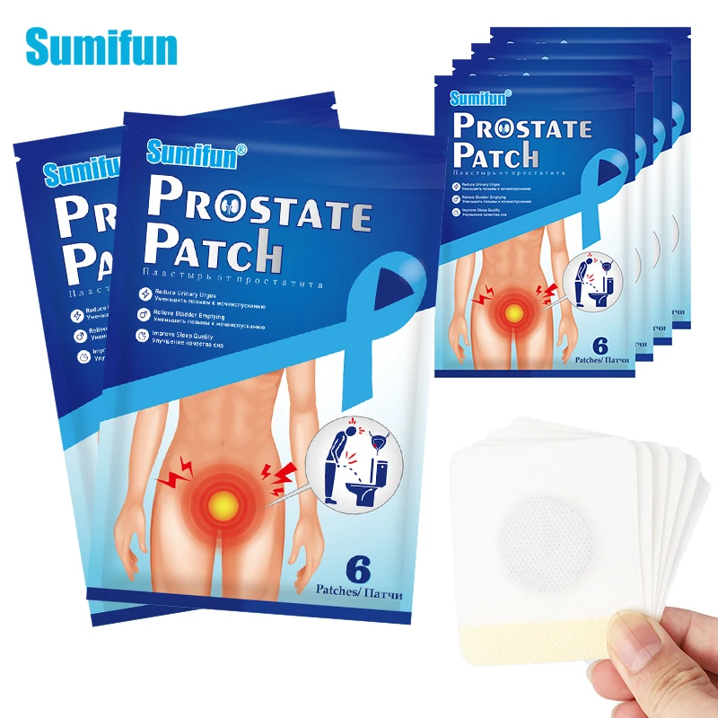 

36Pcs Sumifun Prostatitis Patch Prostate Medical Plaster Men Frequent Urination Chinese Medicine Prostatic Treatment Health Care