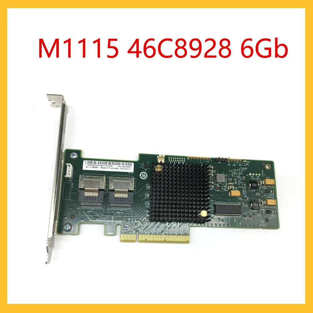 

Видеокарта для M1115 46C8928 LSI SAS 9223-8i 6 ГБ, оригинальная видеокарта