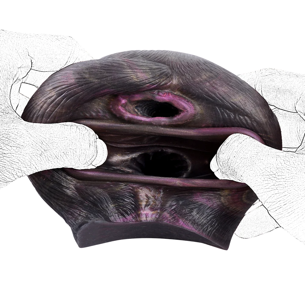 GEEBA силиконовый мужской мастурбатор с вибрацией вибрирующий пенис в стиле