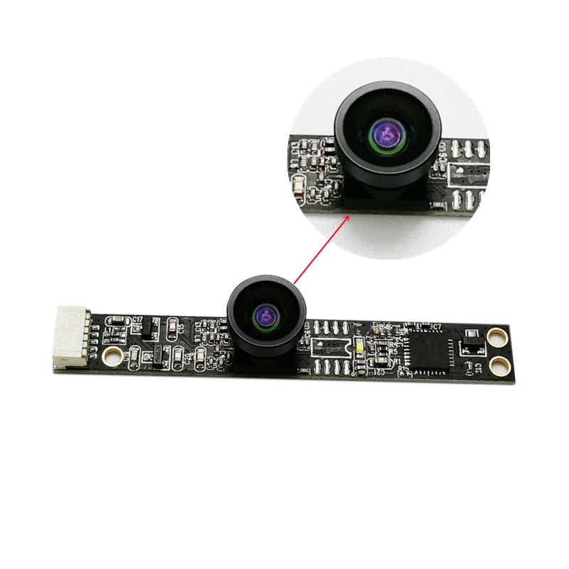 High Quality 2MP USB Wide Angle Camera Module Fisheye with 130 Degree Field View for Advertising Machines and Image Acquisition images - 6