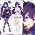 Чехол на подушку с рисунком в стиле аниме Honkai Impact 3 Райден Мэй HD Shinomiya Kaguya DIY Otaku декор комнаты Косплей праздничные подарки коллекция
