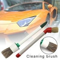 multi purpose car cleaning brush tire lubricating paste round head brush car interior exterior cleaning brush outlet