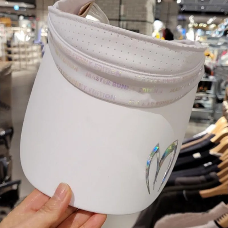 Golf Sport Sun Visor Hats Adjustable Empty Top Baseball Cap Cotton Ball Caps for Women