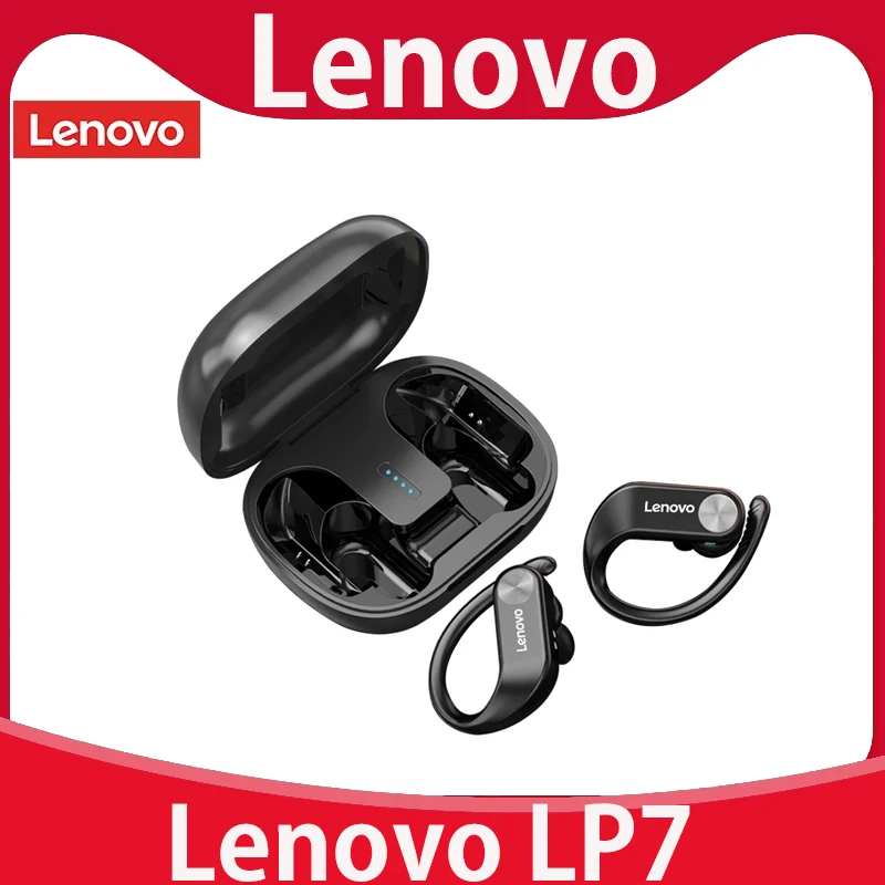 

Original Lenovo LP7 TWS Wireless Earphone Bluetooth Handfree Headphone Dual Stereo Bass IPX5 Waterproof for Sport Long Standby