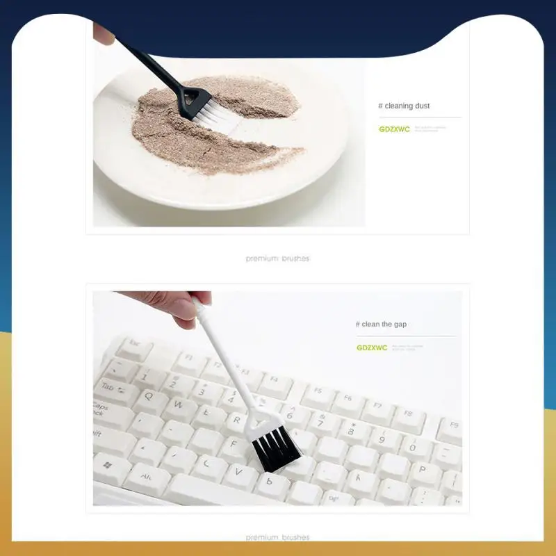 

Razor Brush Retro Fashion Pairing Durable Anti Clogging Small Brush Minimal Design Not Easily Loose Pore Cleaning Brush Stylish