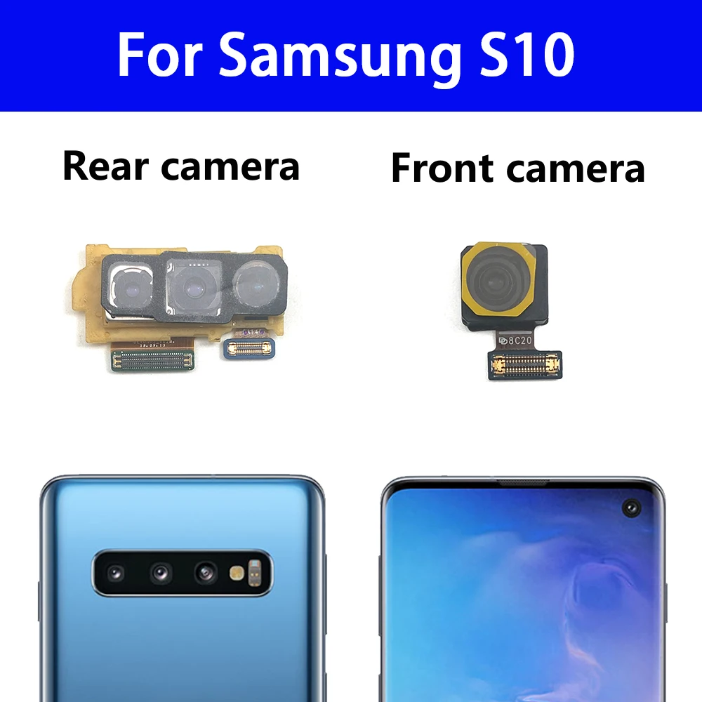 Фото Гибкий кабель модуля задней камеры + замена передней камеры для Samsung S10e S10 Lite S9 Plus G960F G960U G965F G965U №3
